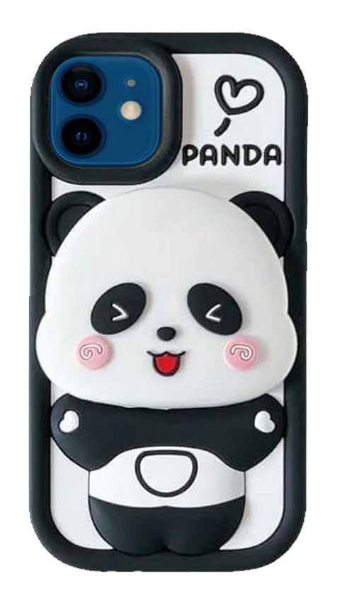 3D Cute Panda with Mirror