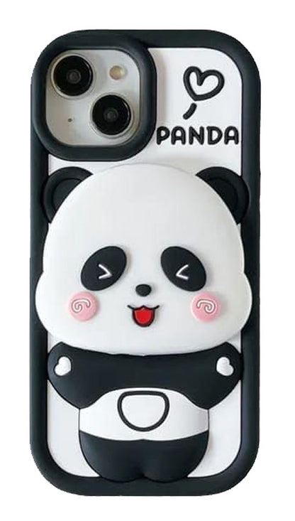 3D Cute Panda with Mirror