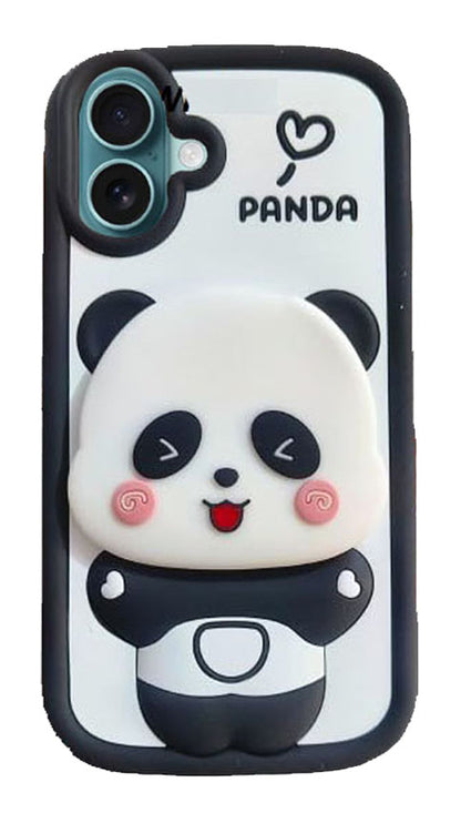 3D Cute Panda with Mirror