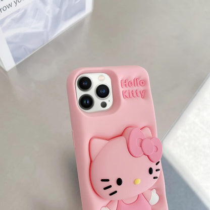 3D Cartoon Cute Hello Kitty