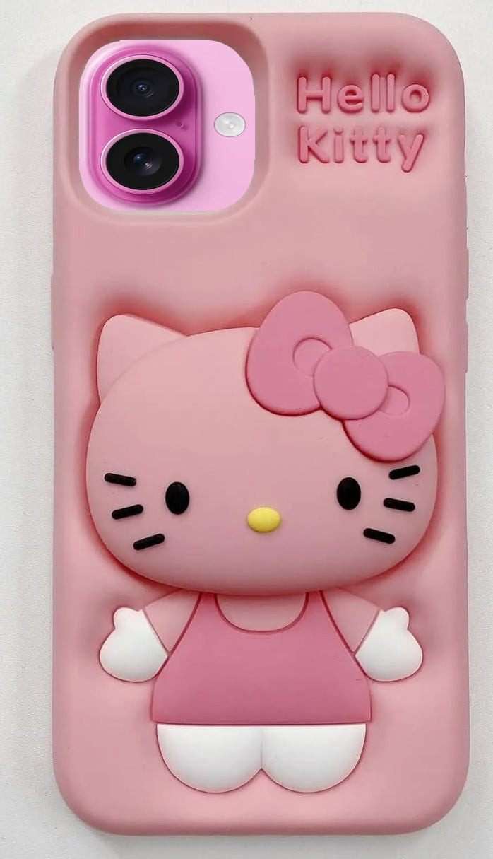 3D Cartoon Cute Hello Kitty