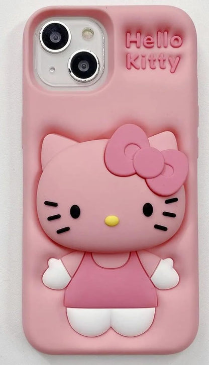 3D Cartoon Cute Hello Kitty