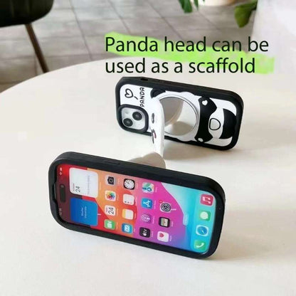 3D Cute Panda with Mirror