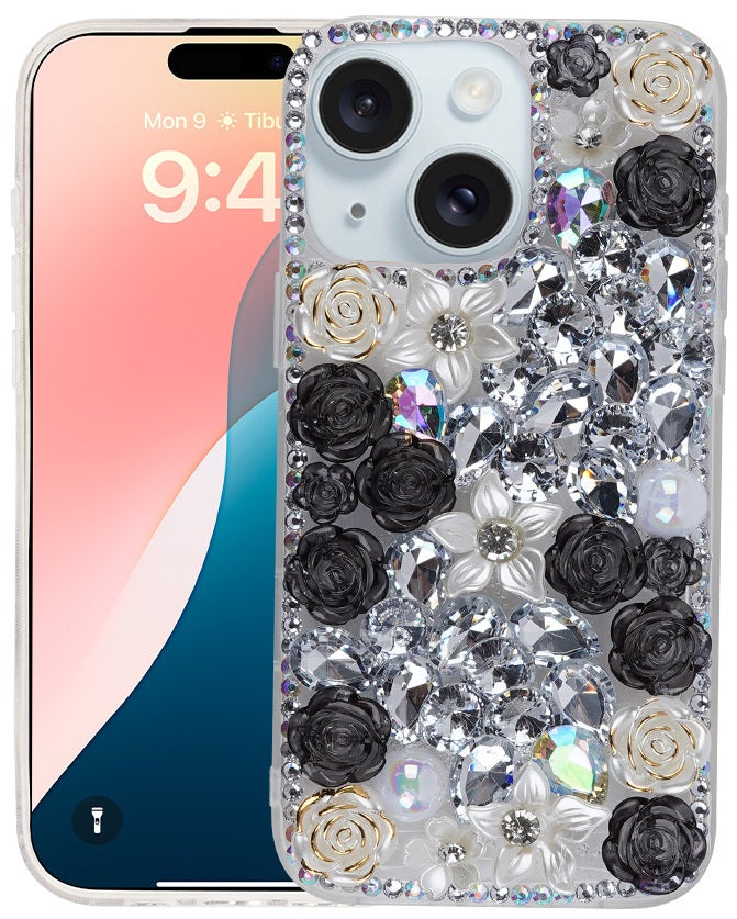 3D Bling Diamond Crystal Shiny Sparkly Case