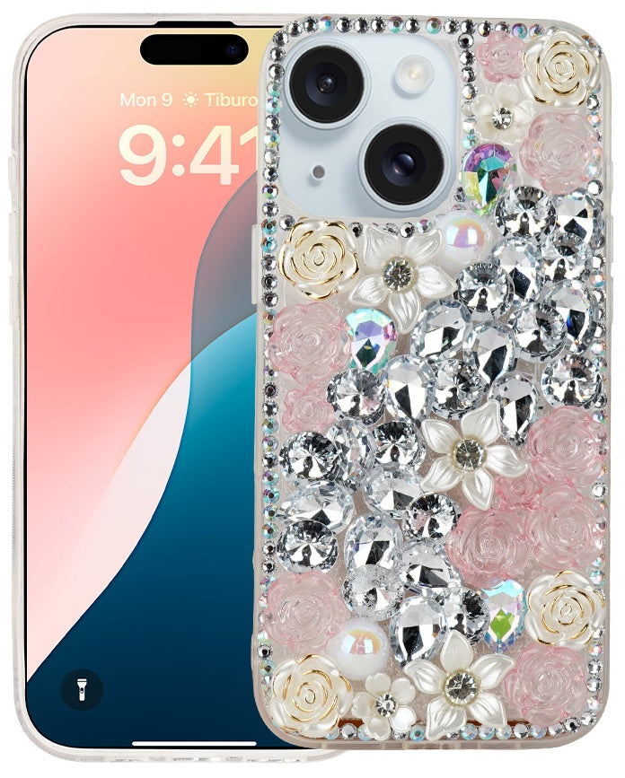 3D Bling Diamond Crystal Shiny Sparkly Case