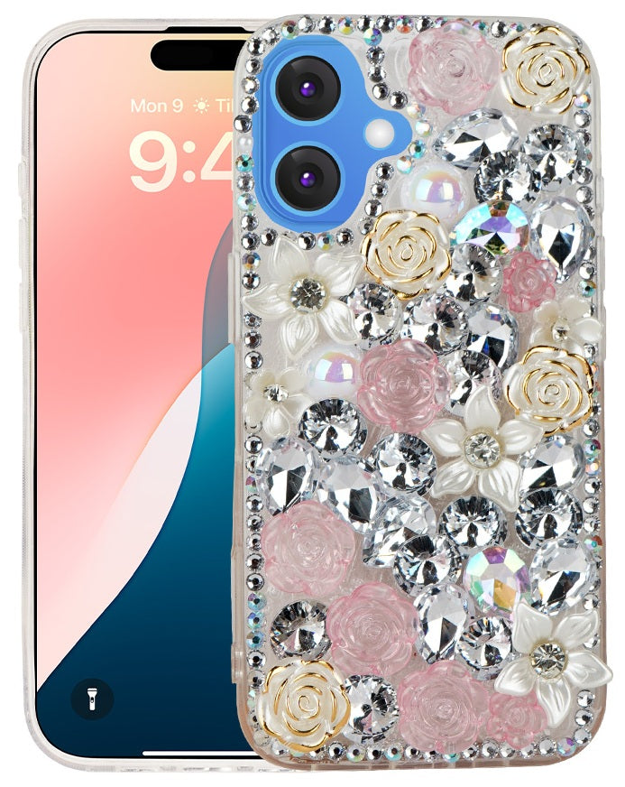 3D Bling Diamond Crystal Shiny Sparkly Case