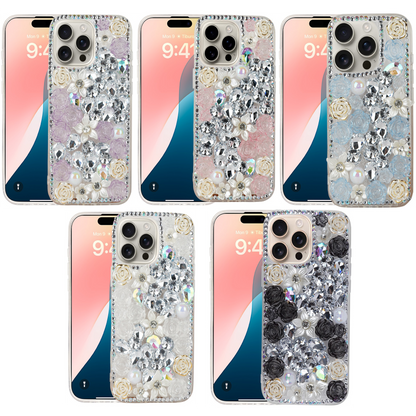 3D Bling Diamond Crystal Shiny Sparkly Case