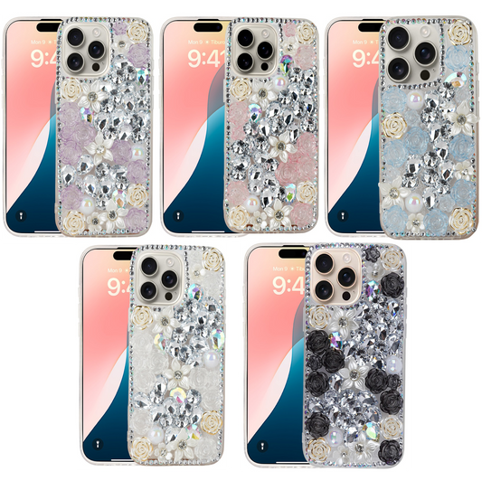 3D Bling Diamond Crystal Shiny Sparkly Case