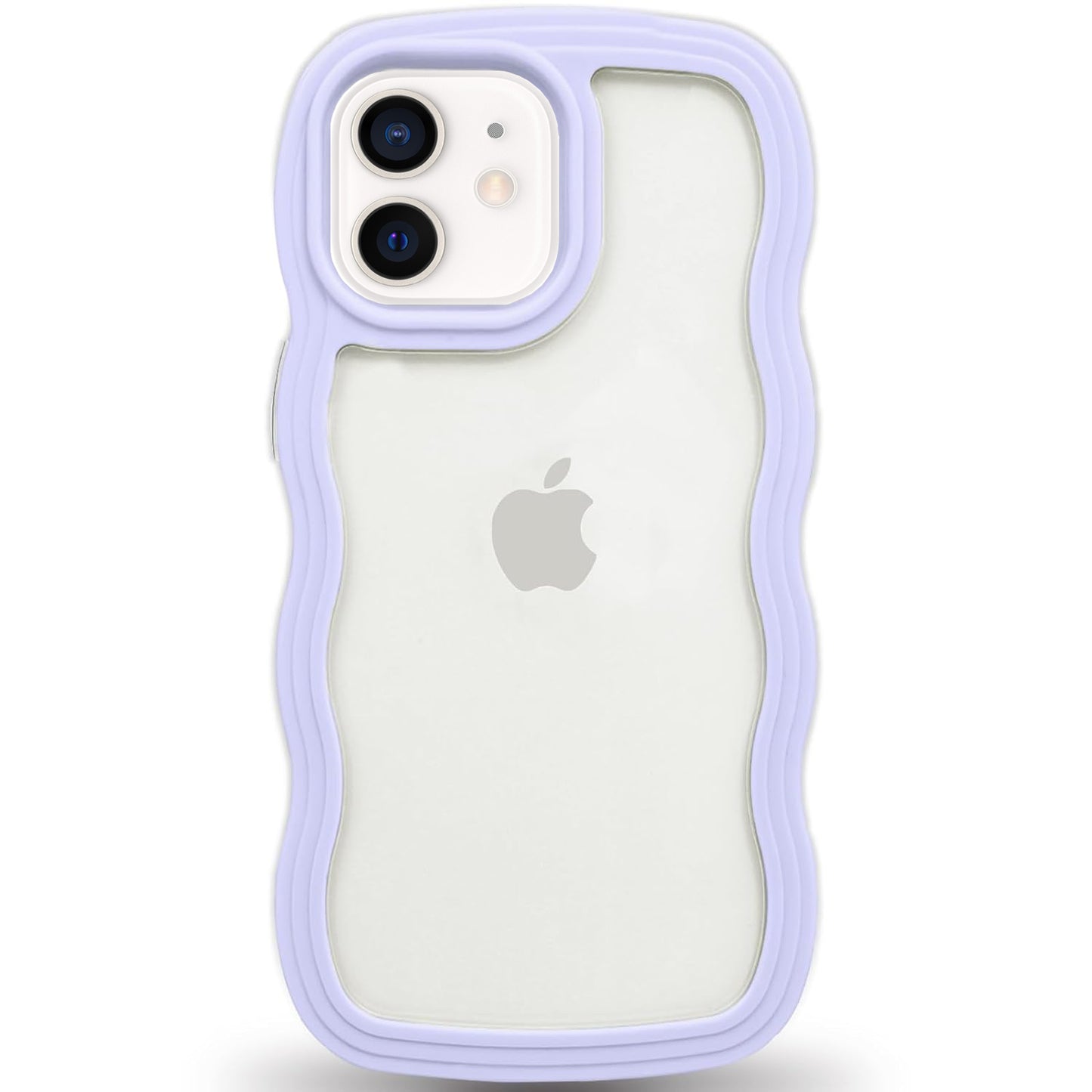 Curly Wave Frame Clear Case